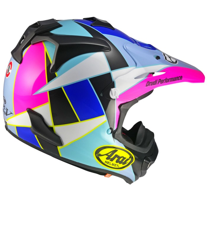Casco Arai MX-V EVO Peak multicolor