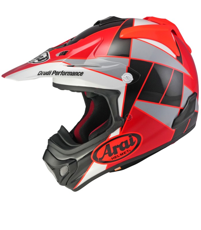 Arai MX-V EVO Peak red helmet