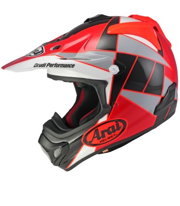 Arai MX-V EVO Peak red helmet