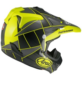 Casque Arai MX-V EVO Peak jaune