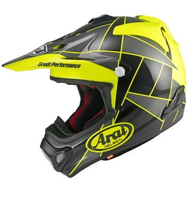 Casco Arai MX-V EVO Peak giallo