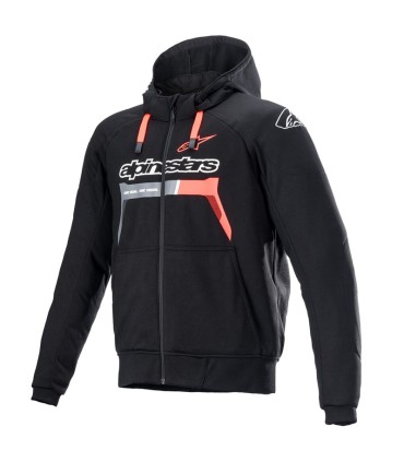 Alpinestars Chrome Ignition Hoodie black red