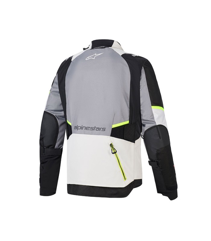 Alpinestars Andes V4 Drystar gray yellow jacket