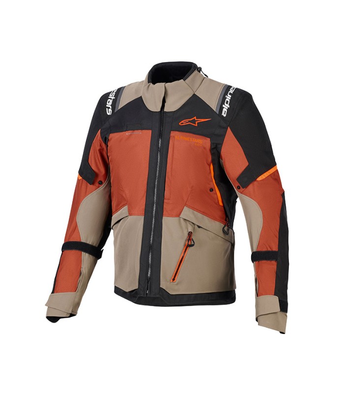 JAcke Alpinestars Andes V4 Drystar walnut rust