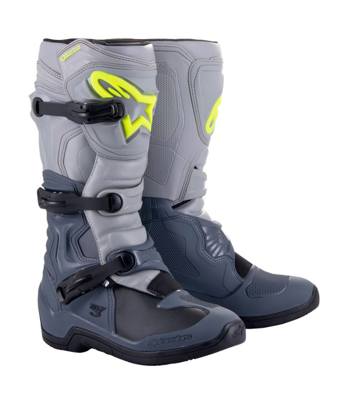 Bottes cross Alpinestars Tech 3 gris