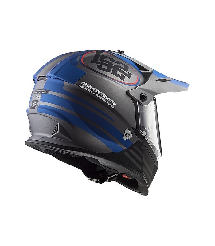 LS2 Pioneer MX436 Evo nero opaco
