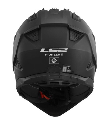 LS2 MX702 Pioneer 2 black matt helmet