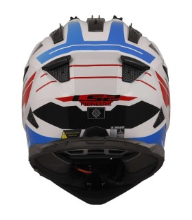 Casco LS2 MX702 Pioneer 2 Namib blu