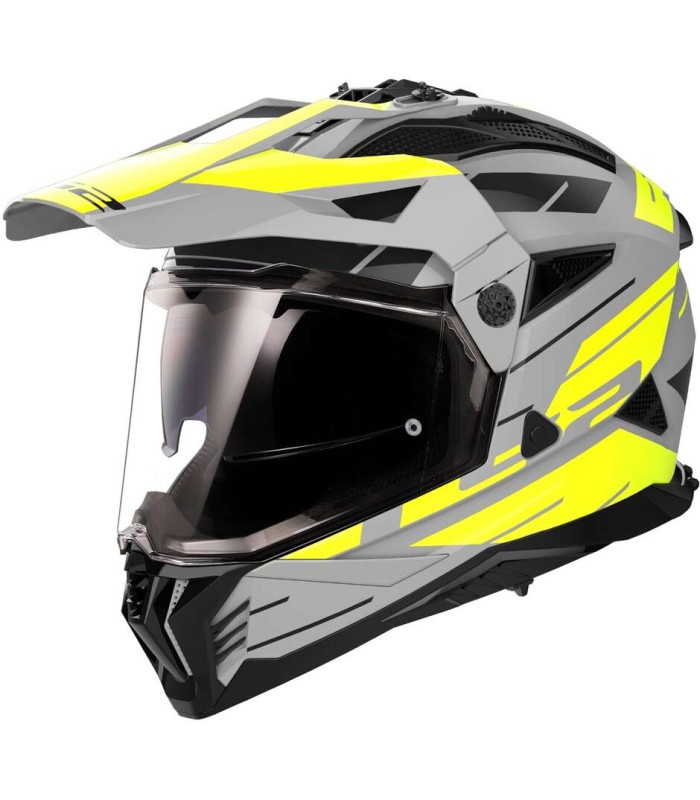 Casque LS2 MX702 Pioneer 2 Namib jaune matt