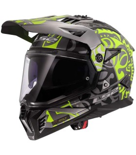 Casco LS2 MX702 Pioneer 2 Rangi giallo