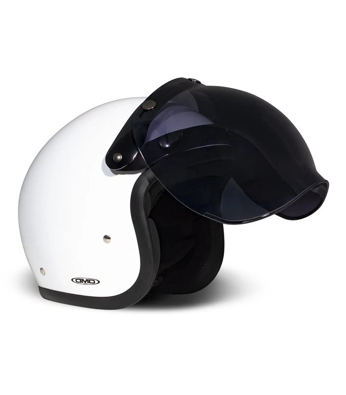 DMD Visier flip up bubble schwarz
