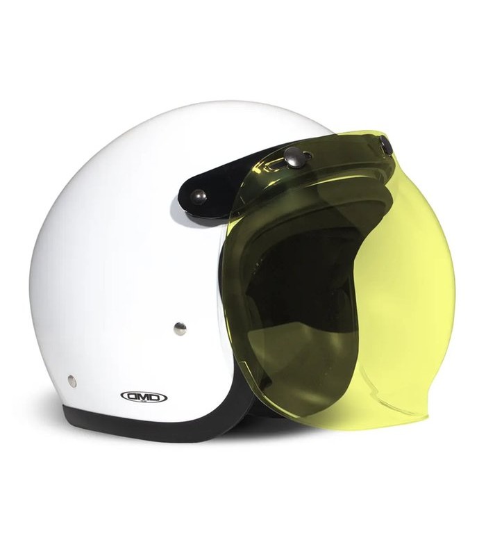 DMD Visier flip up bubble gelb