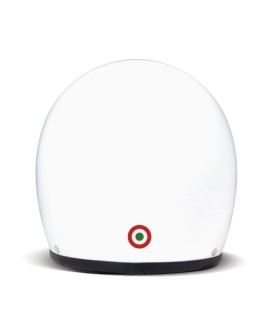 Casco jet DMD Retro Ita bianco