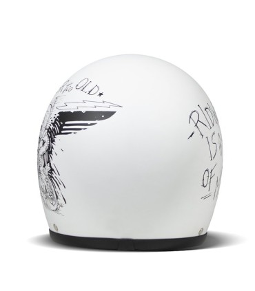 Casco jet DMD Retro