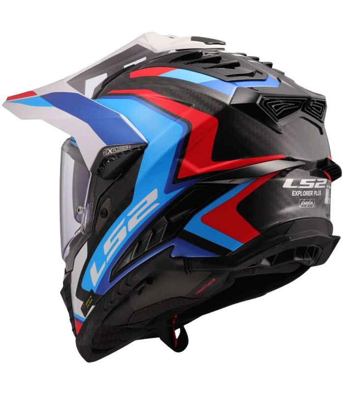 Casco LS2 MX701 Explorer Frontier 2 blu