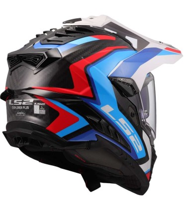 Casco LS2 MX701 Explorer Frontier 2 blu