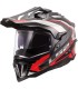 Casco LS2 MX701 Explorer Frontier 2 nero rosso