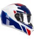 Casque Cgm 568S BER SPORT blanc bleu