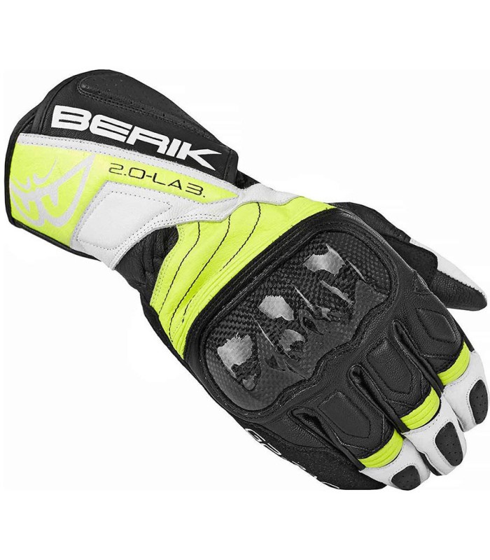Racing handschuhe Berik 2.0 Race schwarz gelb