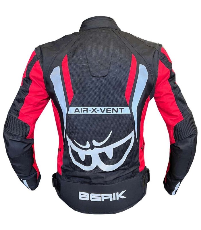 Berik 2.0 NJ-173315 Mesh Air summer lady jacket black red