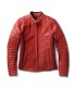 Roland Sands Design Maywood leather lady jacket maraschino