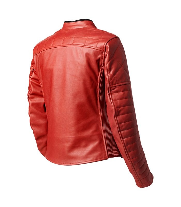 Roland Sands  Design Maywood giacca in pelle donna maraschino