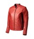 Roland Sands Design Maywood veste en cuir femme maraschino