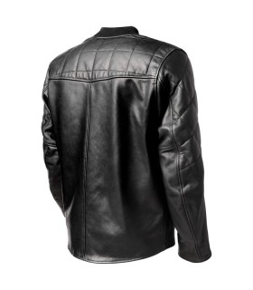 Roland Sands Design Hemlock veste moto en cuir noir