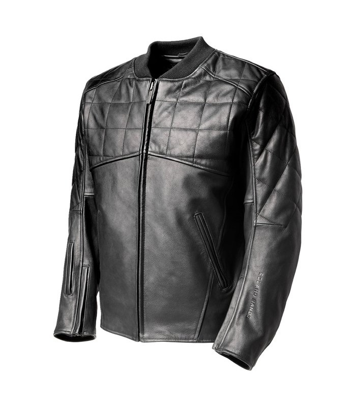 Roland Sands Design Hemlock giacca in pelle nero