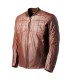 Roland Sands Design Hemlock veste moto en cuir marron