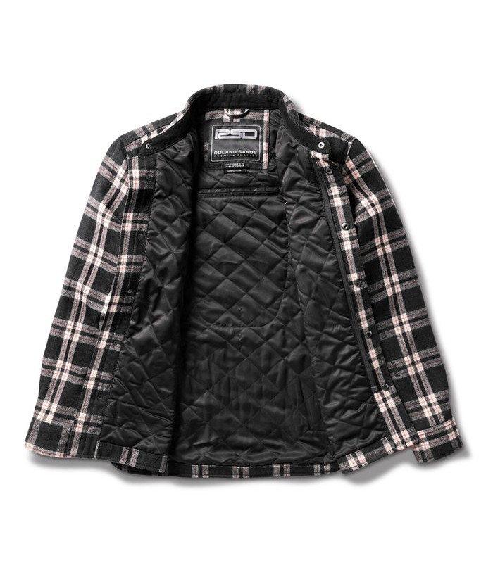 Roland Sands Buellton riding shirt schwarz weiss