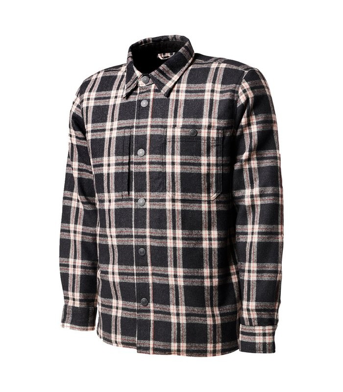 Roland Sands Buellton riding shirt noir blanc
