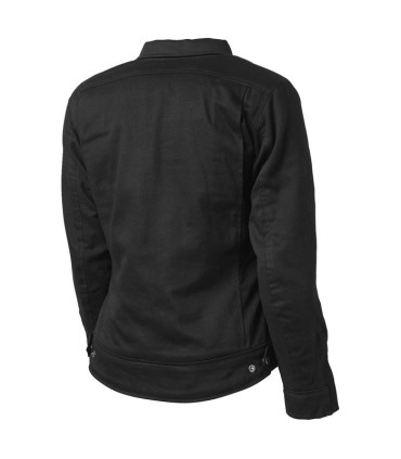 Giacca moto donna RSD Redondo nera