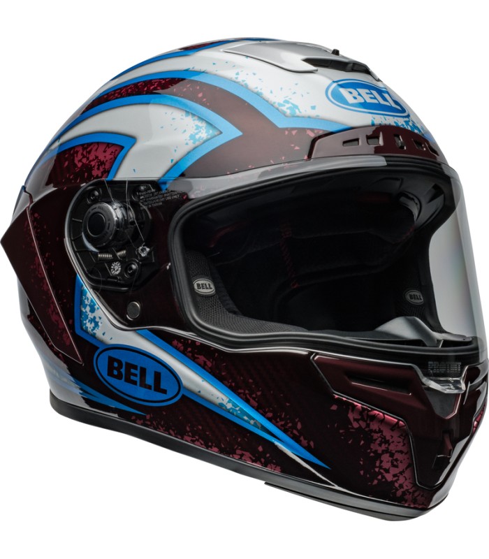 Helm Bell Race Star Flex Dlx Xenon 22.06 rot
