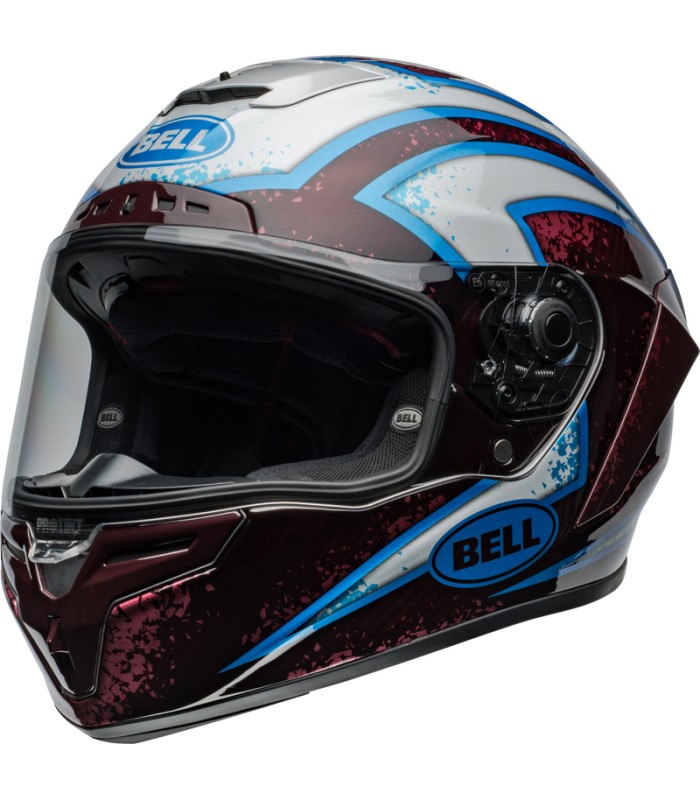 Casco Bell Race Star Flex Dlx Xenon 22.06 red