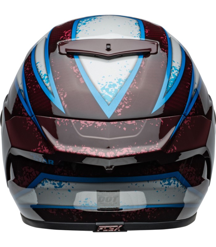 Casco Bell Race Star Flex Dlx Xenon 22.06 red