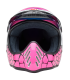 Bell Moto 3 Deathspray Gloss Pink Purple helmet