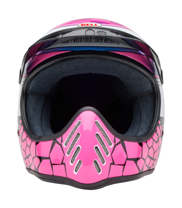Casco Bell Moto 3 Deathspray Gloss Pink Purple