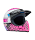 Casco Bell Moto 3 Deathspray Gloss Pink Purple
