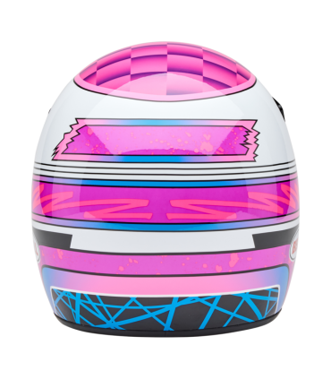 Bell Moto 3 Deathspray Gloss Pink Purple helmet