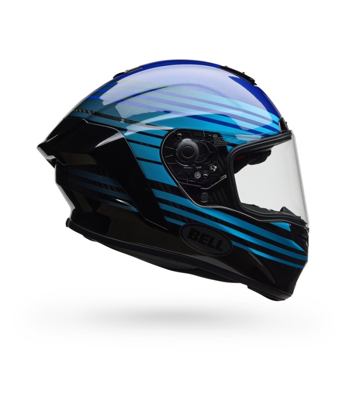 Casco Bell Race Star Flex Dlx Dash blu