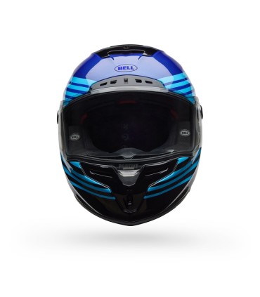 Helm Bell Race Star Flex Dlx Dash blau