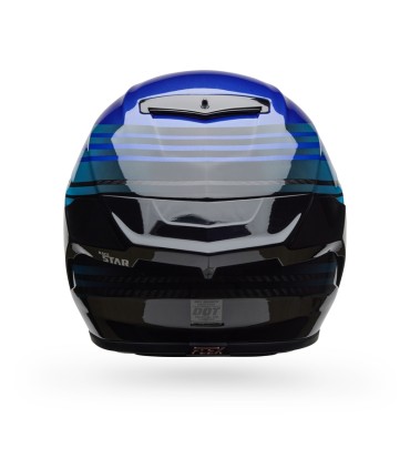 Casque Bell Race Star Flex Dlx Dash bleu