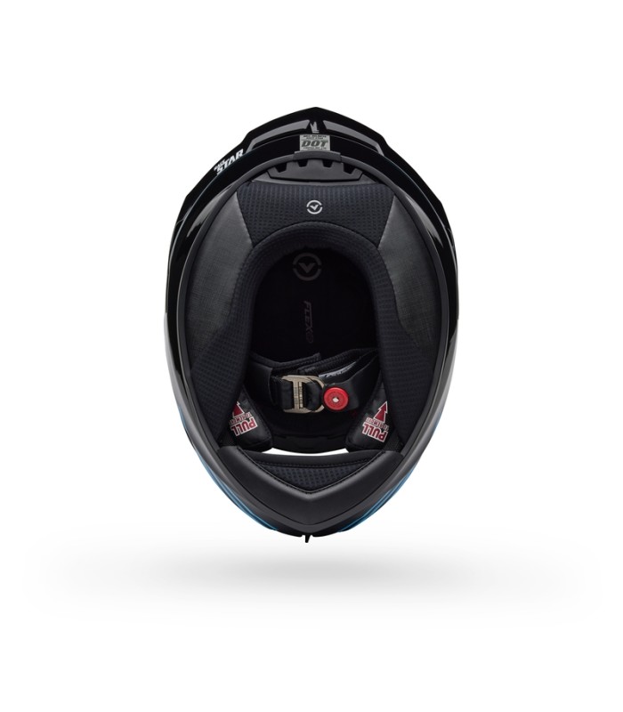 Full face helmet Bell Race Star Flex Dlx Dash blue