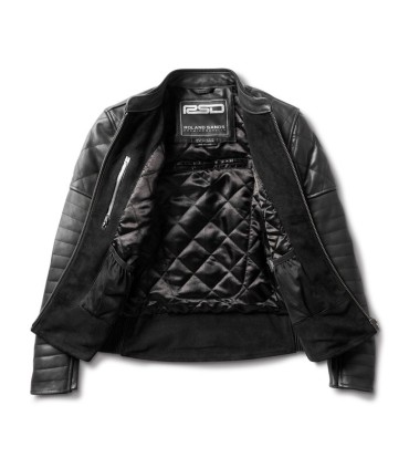 Roland Sands Design Maywood giacca in pelle donna nero