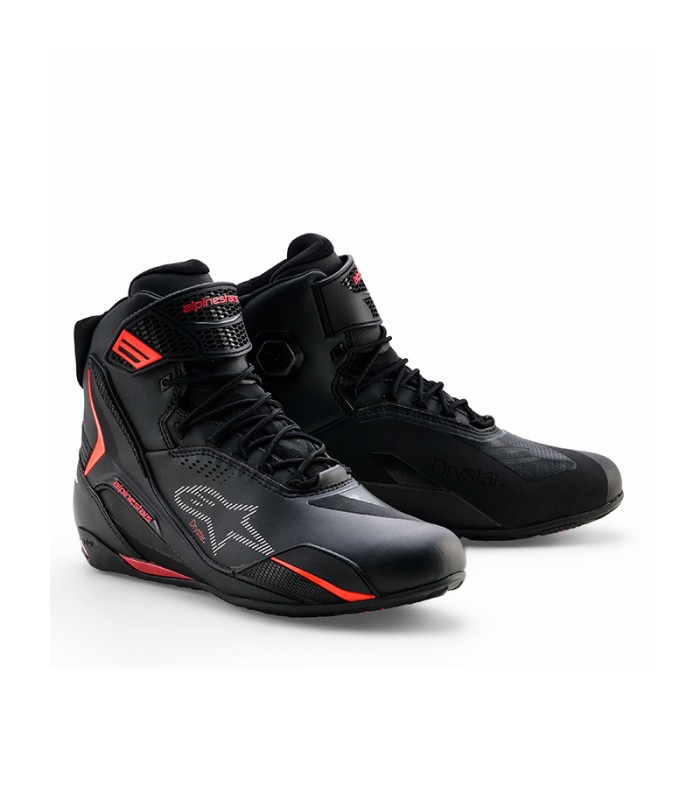 Scarpe Alpinestars Faster-4 Drystar nero rosso