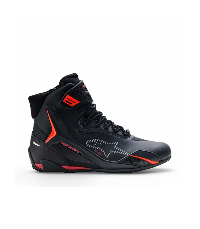 Schuhe Alpinestars Faster-4 Drystar schwarz rot