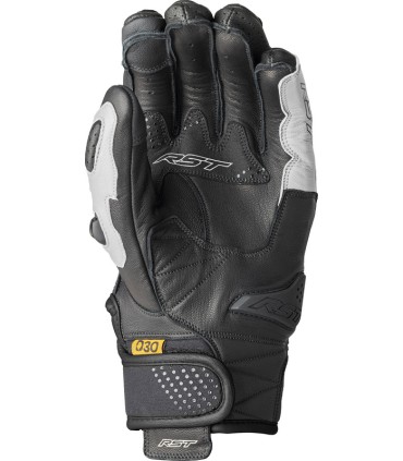 RST Freestyle 3 D3O black white gloves