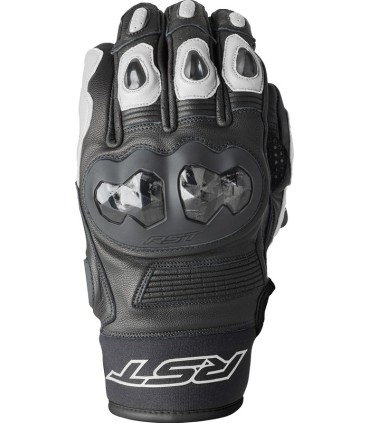 RST Freestyle 3 D3O black white gloves