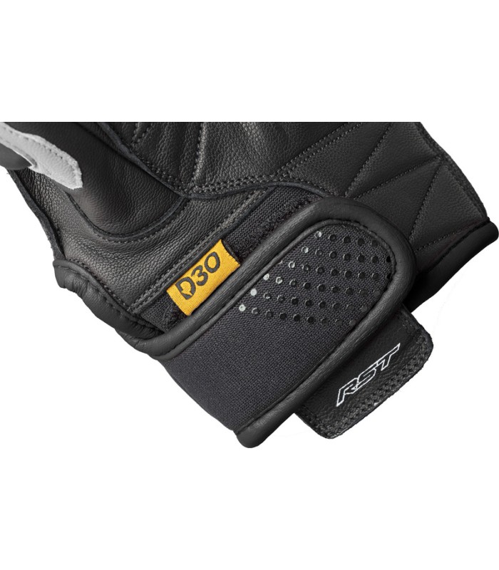Gants RST Freestyle 3 D3O noir blanc
